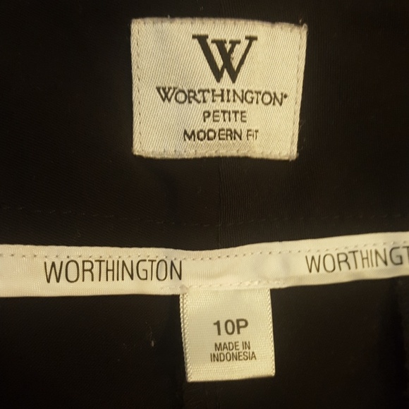 Worthington 💙Wide Leg Modern Fit Trousers - Picture 3 of 4